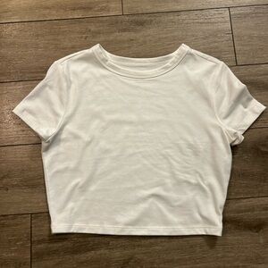 Size Medium White Wild Fable Cropped top